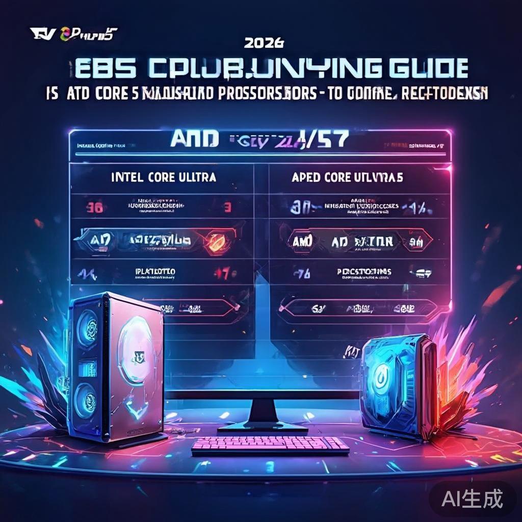 2026年最佳性价比CPU购买指南：英特尔酷睿Ultra 5 vs AMD主流处理器——游戏玩家首选推荐