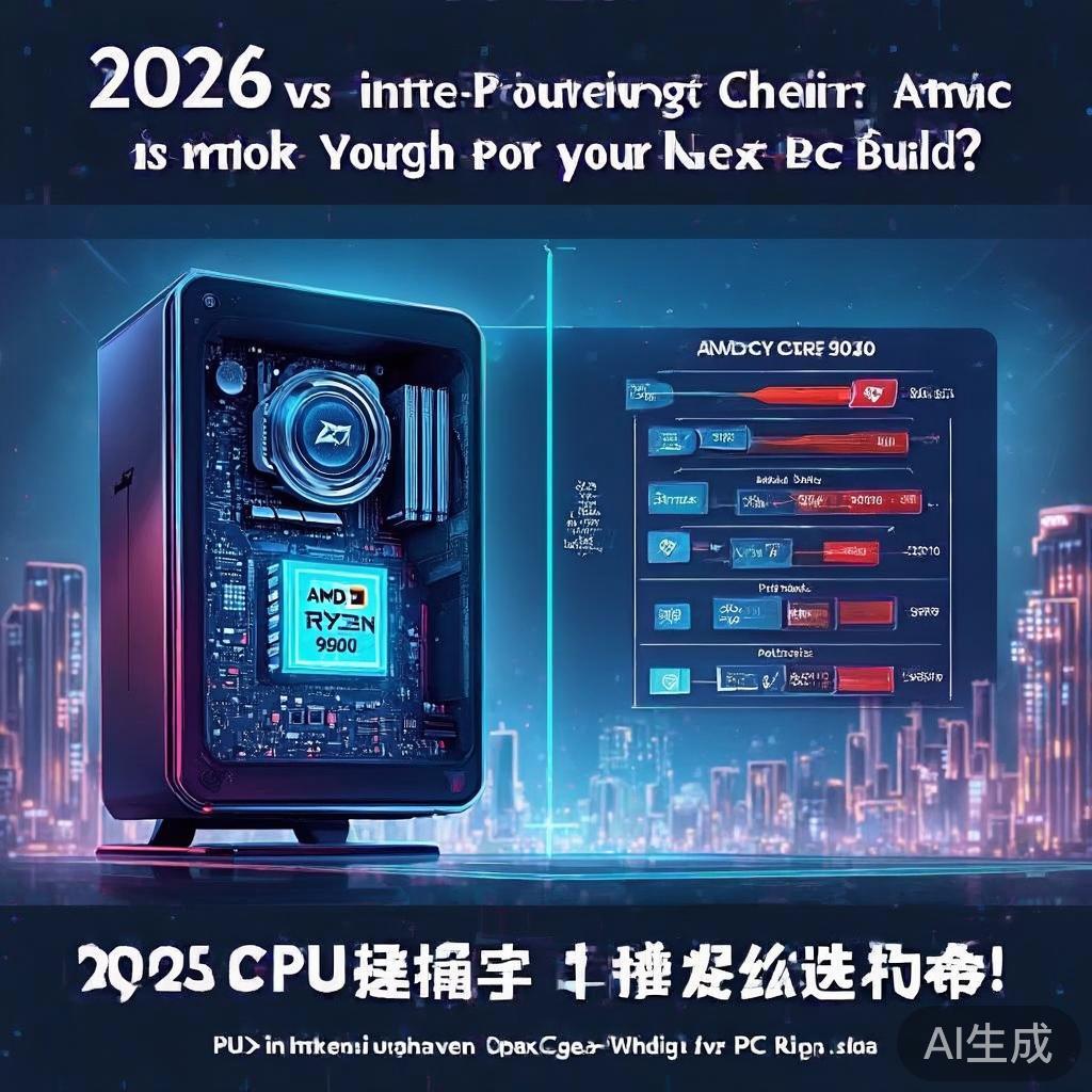 2026年CPU选购指南：AMD vs Intel，你的下一台PC该选谁？