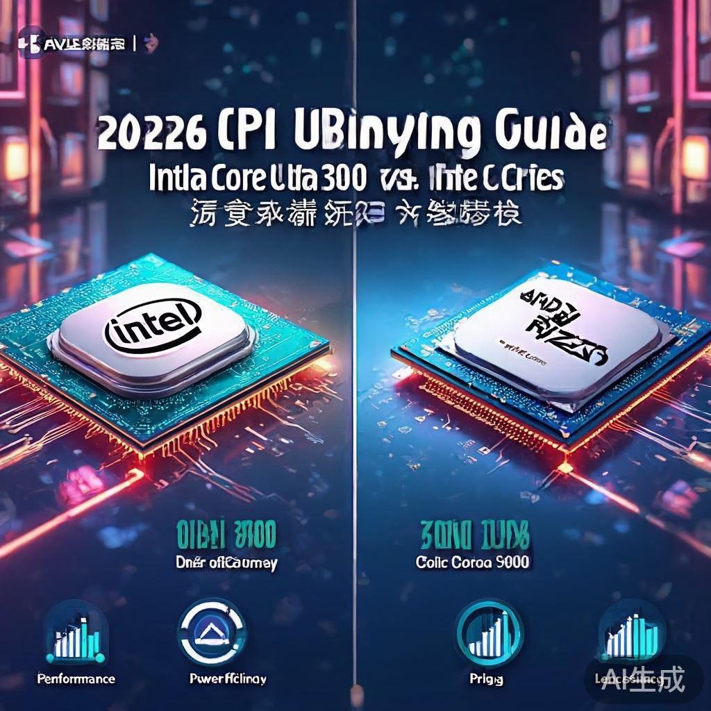 2026 CPU选购指南：Intel Core Ultra 300系列 vs AMD Ryzen 9000系列对比评测