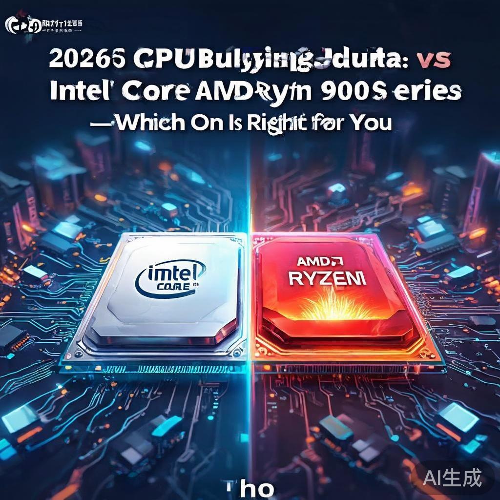 2026 CPU选购指南：Intel Core Ultra vs AMD Ryzen 9000系列 – 哪款适合你？