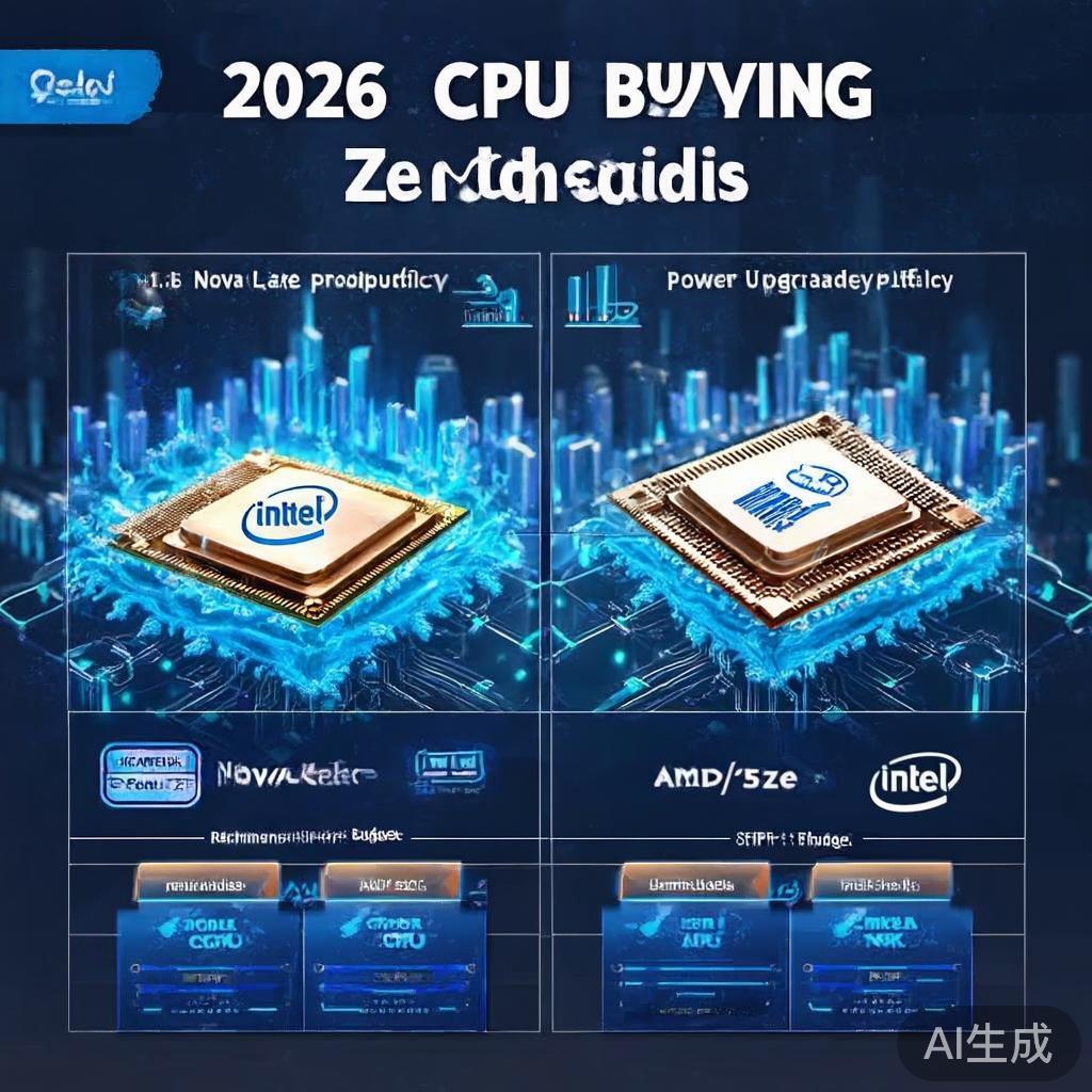 2026 CPU选购指南：Intel vs AMD – 游戏、办公与性价比全面对比