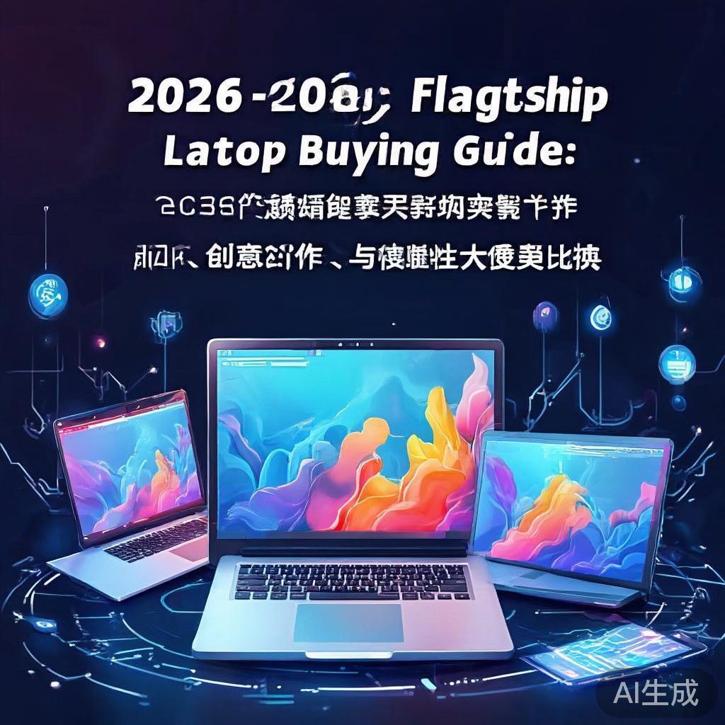2026旗舰笔记本购买指南：AI工作、创意创作与便携性大比拼