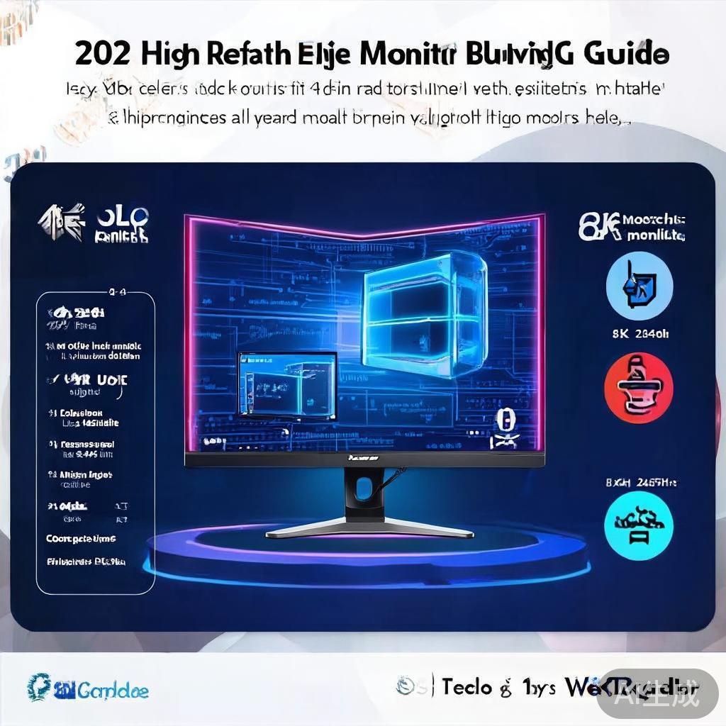 2026高刷新率显示器选购指南：从4K 144Hz到8K 240Hz，如何为游戏和工作挑选最佳显示器