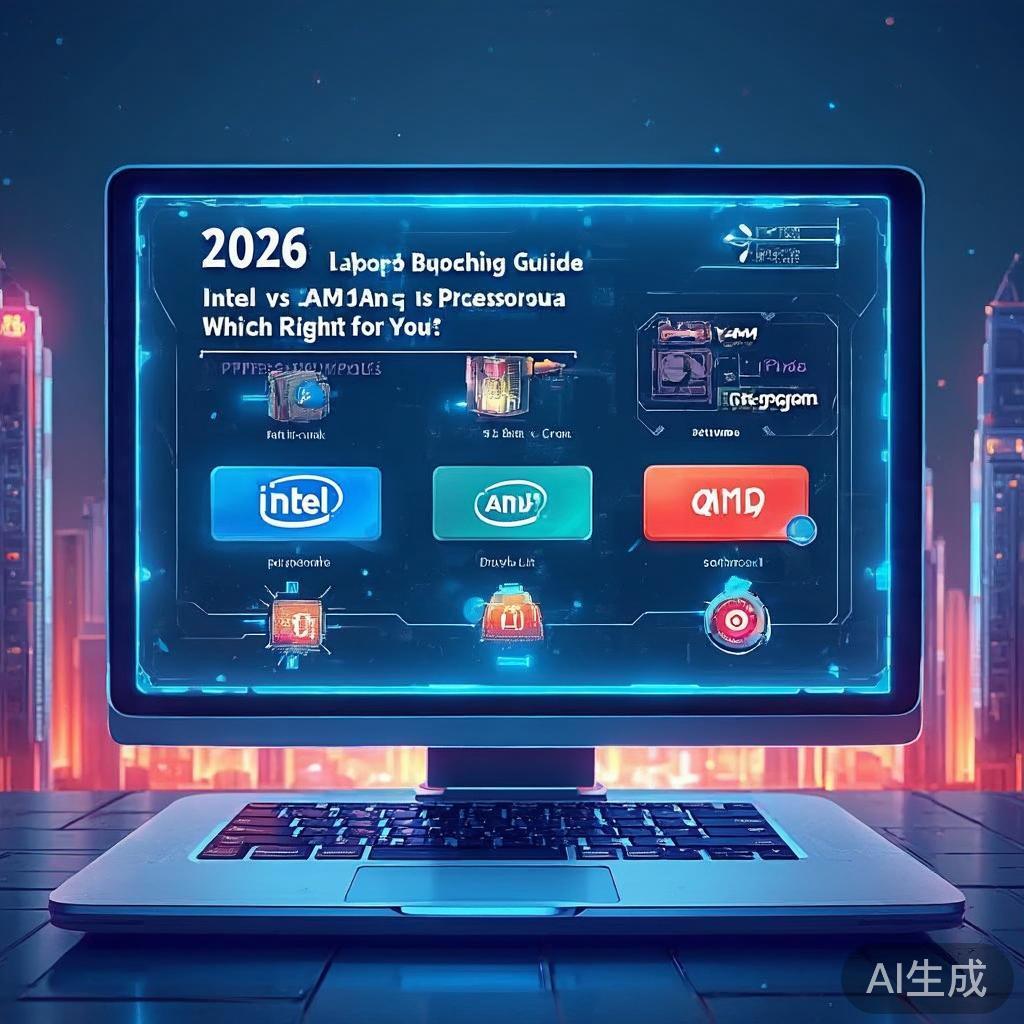 2026年笔记本电脑CPU选购指南：Intel、AMD、Qualcomm——哪个处理器适合你？