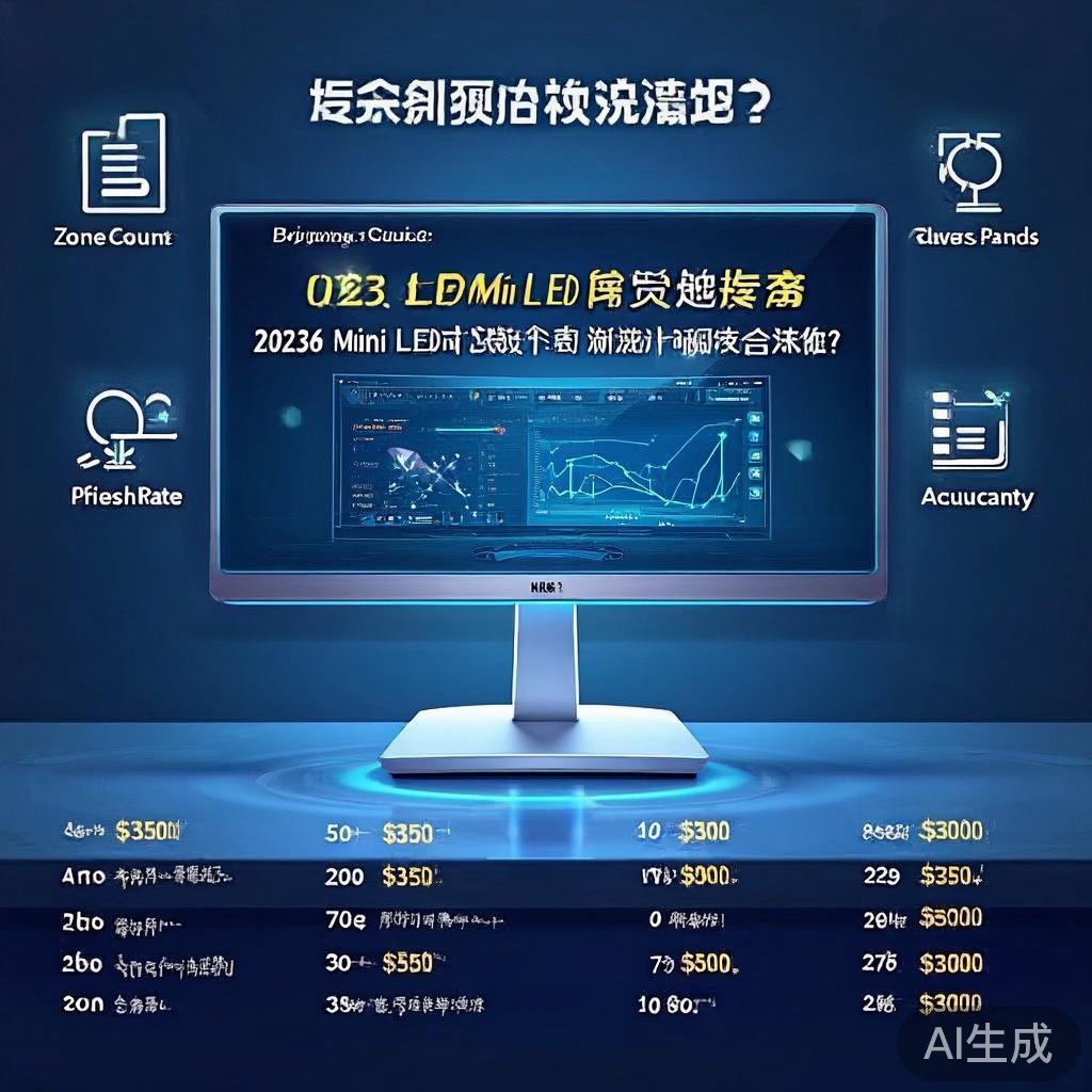 2026 Mini LED 显示器选购指南：从游戏到专业设计，哪款适合你？