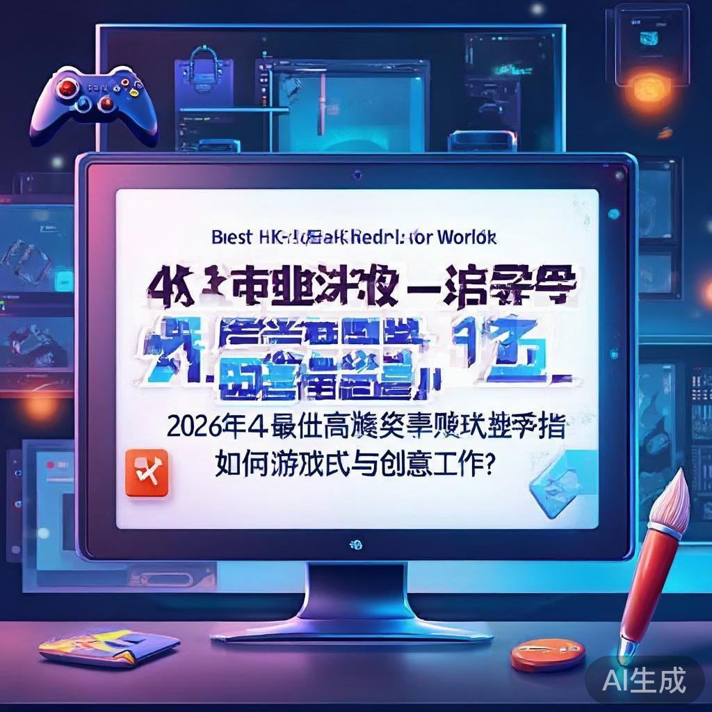 2026年最佳4K高刷新率显示器选购指南：如何平衡游戏与创意工作？