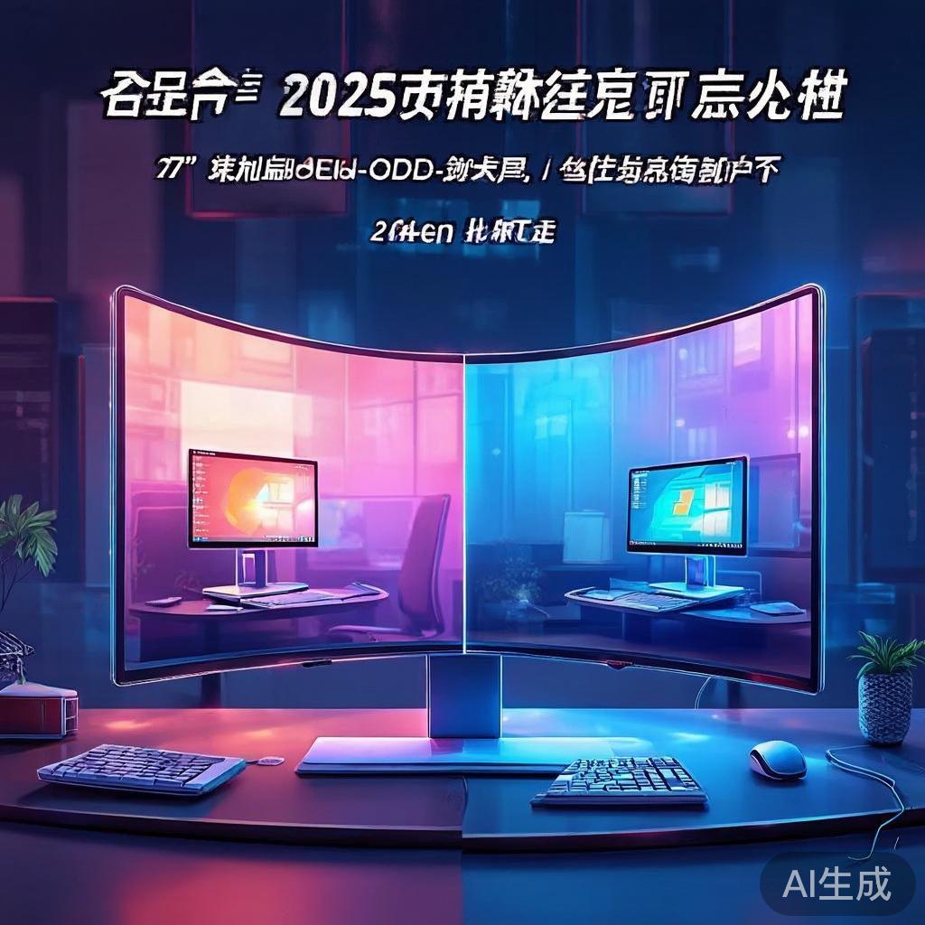 2025年最佳显示器选购指南：从办公到游戏，找到你的完美搭档