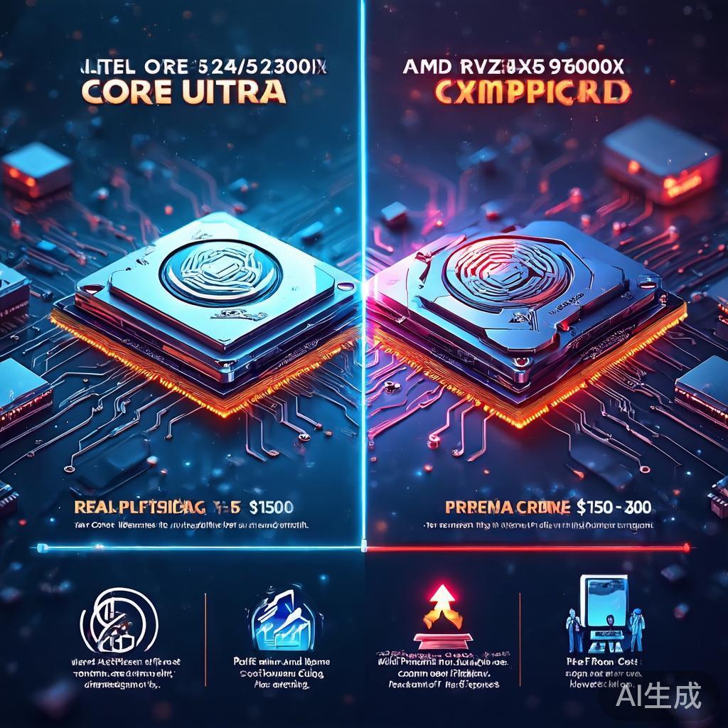2026年最佳性价比CPU选购指南：Intel Core Ultra 5 vs AMD Ryzen 5 主流游戏装机对决